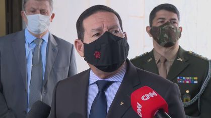 Vice-presidente Hamilton Mourão (28-05-2021)