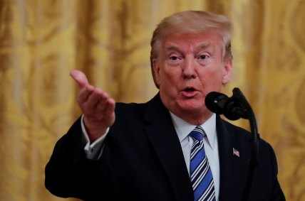 O presidente dos Estados Unidos, Donald Trump