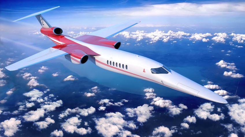 A Aerion está desenvolvendo o AS2, um jato executivo para 8 a 12 passageiros, capaz de voar a 1.600 km / h / Foto: Divulgação / Aerion