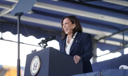 A vice-presidente dos Estados Unidos Kamala Harris