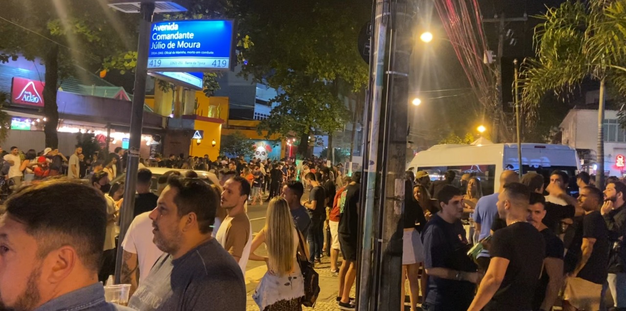 aglomeração no Rio