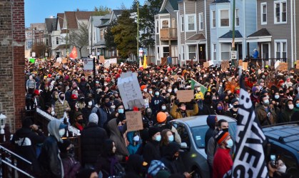 Protesto em Chicago após Adam Toledo, de 13 anos, ser morto pela polícia