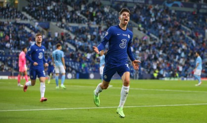 Kai Havertz foi campeão europeu pelo Chelsea na temporada 2020/2021