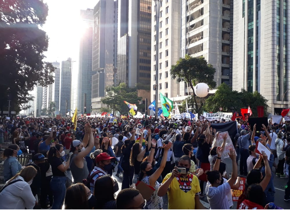 Atos contra o governo Jair Bolsonaro acontecem em 18 capitais e Distrito Federal