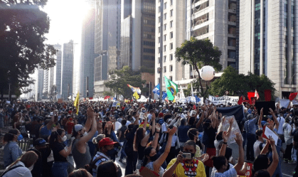 Atos contra o governo Jair Bolsonaro acontecem em 18 capitais e Distrito Federal
