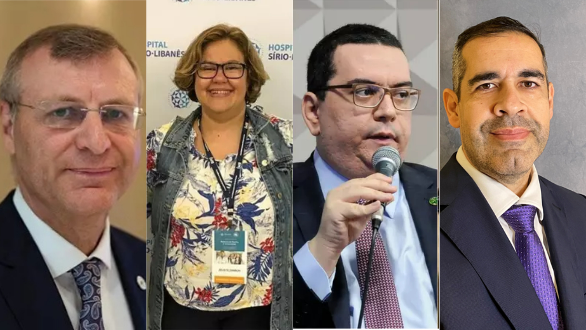 Da esquerda para a direita, Clovis Arns, Zeliete Zambom, Francisco Cardoso Alves