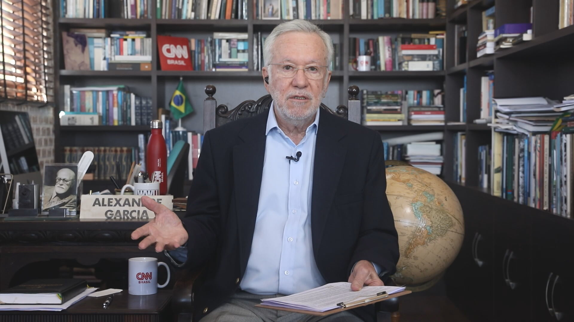Alexandre Garcia no quadro Liberdade de Opinião