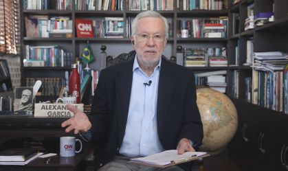 Alexandre Garcia no quadro Liberdade de Opinião