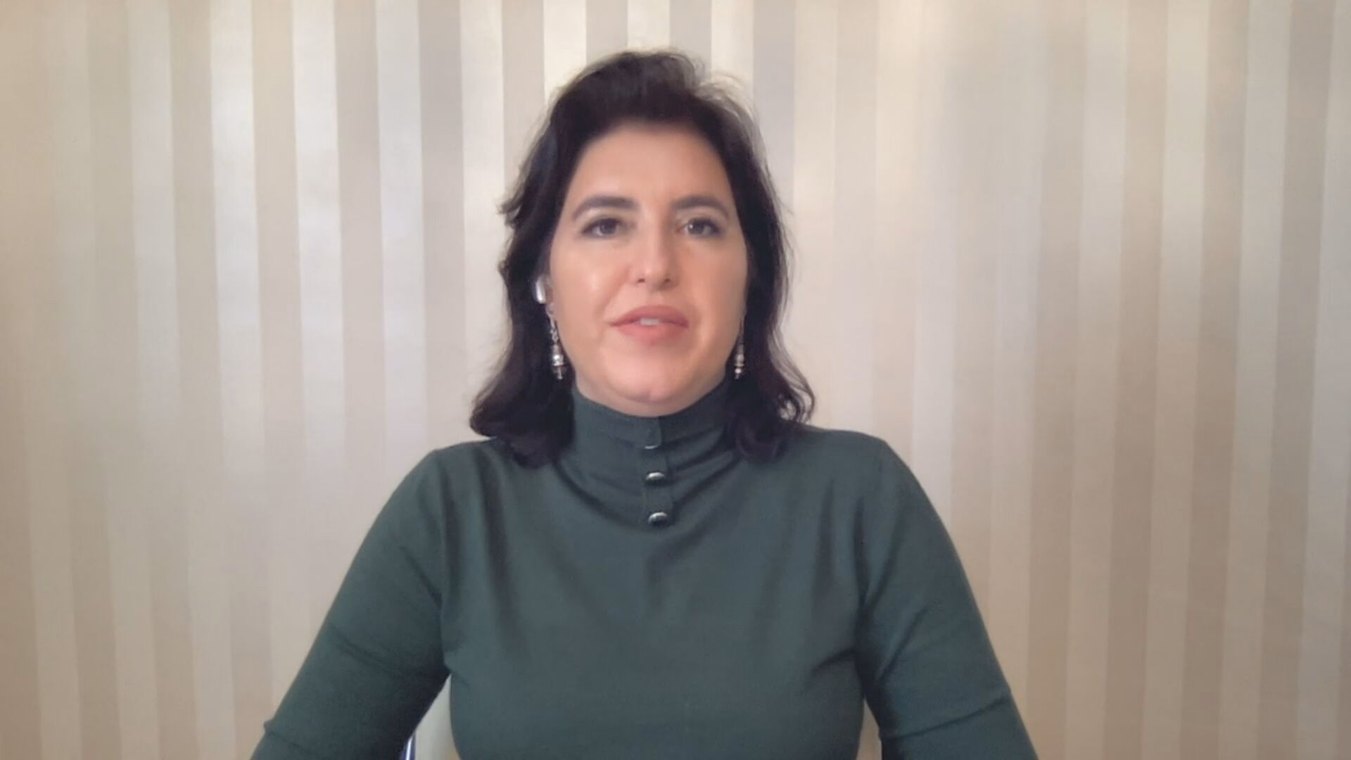 Senadora Simone Tebet (MDB-MS), líder da bancada feminina no Senado