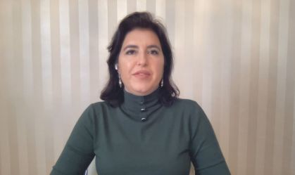 Senadora Simone Tebet (MDB-MS), líder da bancada feminina no Senado