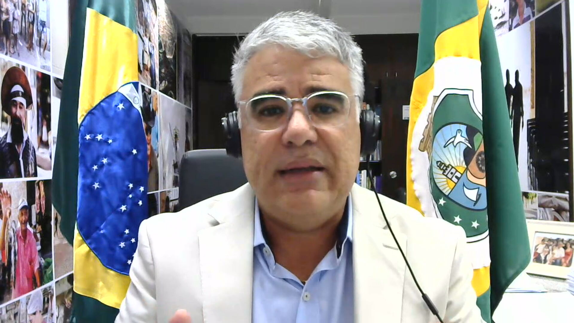 senador Eduardo Girão (Podemos-CE), titular da CPI da Pandemia