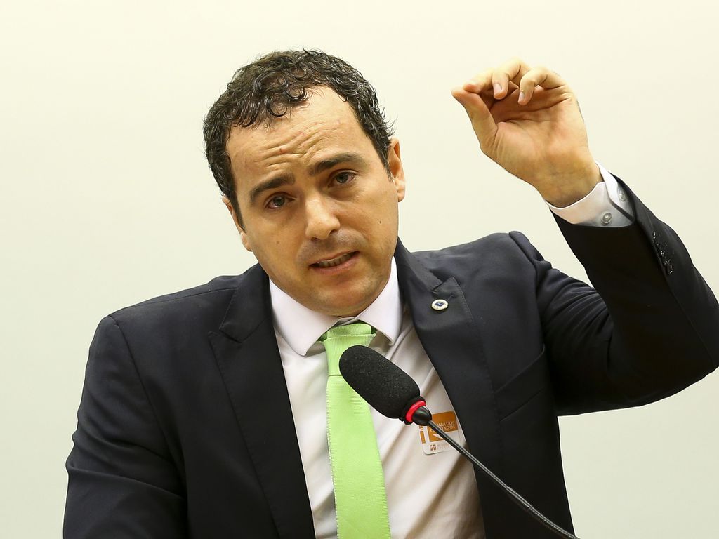 O presidente do IBAMA, Eduardo Fortunato Bim, durante audiência pública na comis