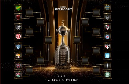 Conmebol definiu os confrontos das oitavas de final da Libertadores