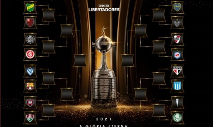 Conmebol sorteia confrontos das oitavas de final da Libertadores; veja duelos