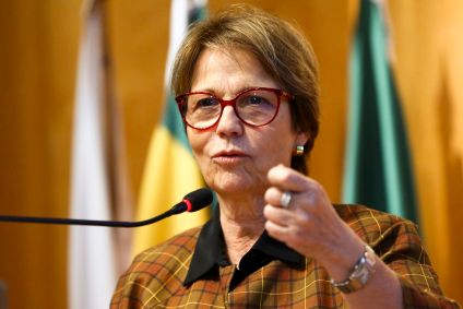 A ministra da Agricultura, Pecuária e Abastecimento, Tereza Cristina