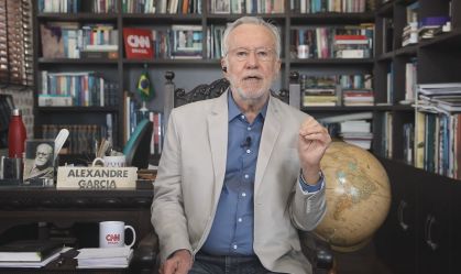 Alexandre Garcia no quadro Liberdade de Opinião