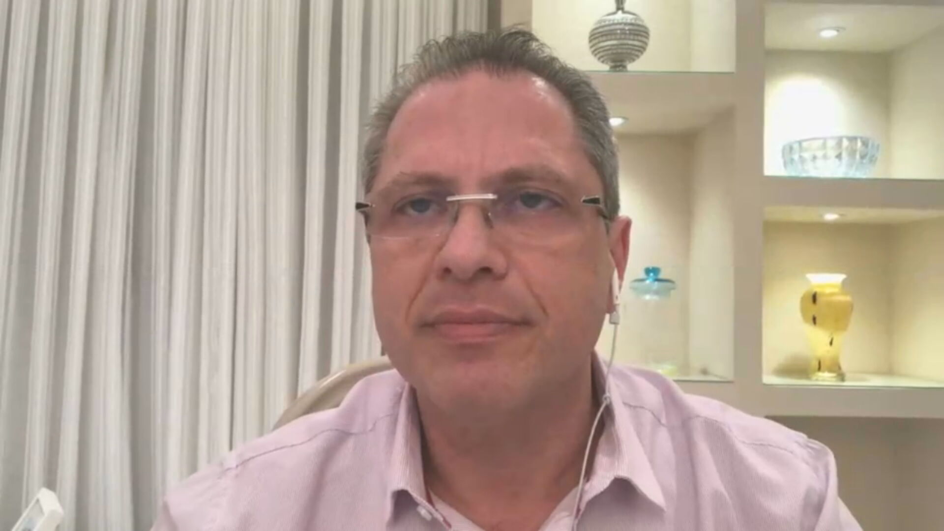 O secretário de Saúde de São Paulo, Jean Gorinchteyn, em entrevista à CNN