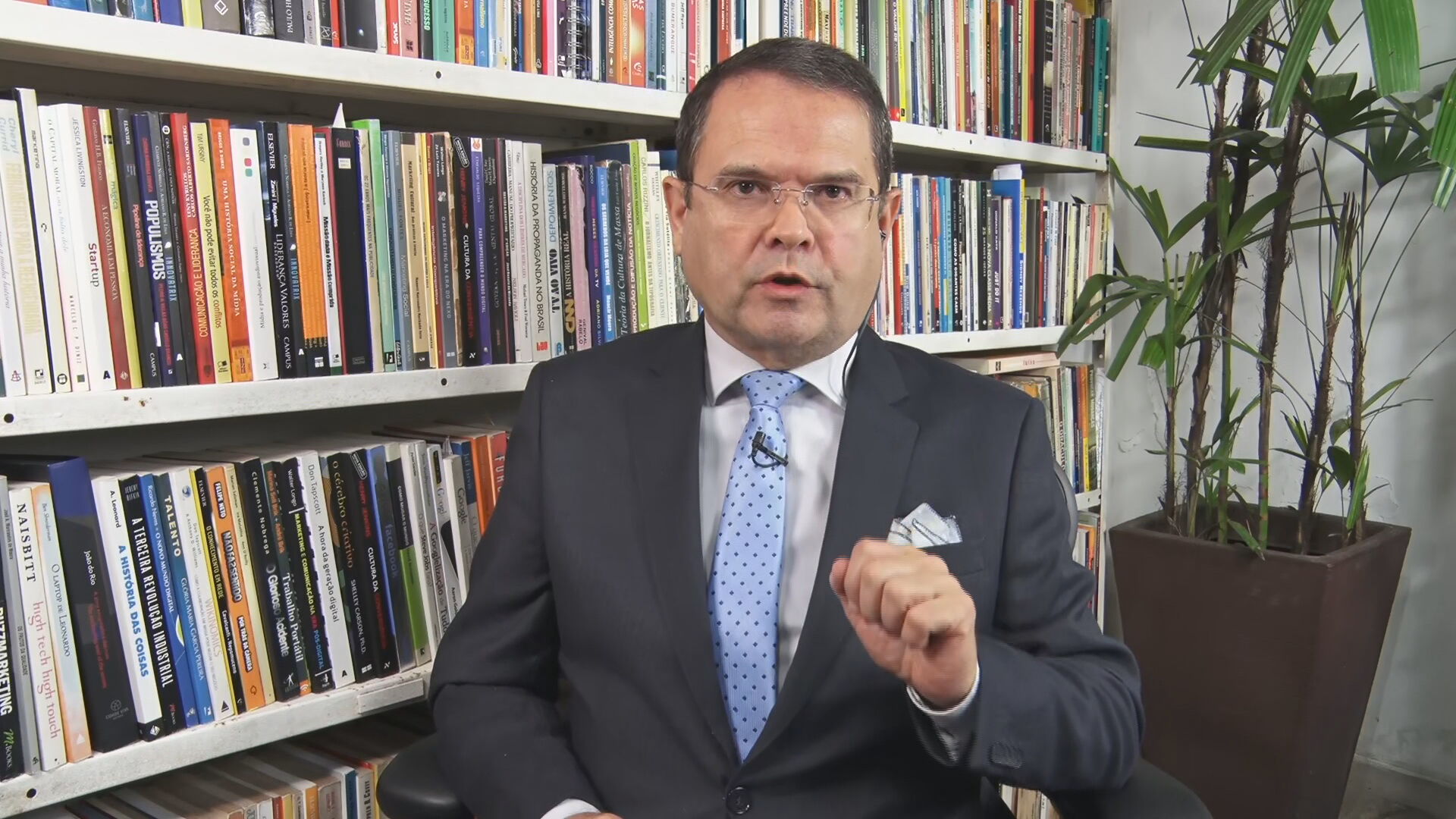 Sidney Rezende no quadro Liberdade de Opinião