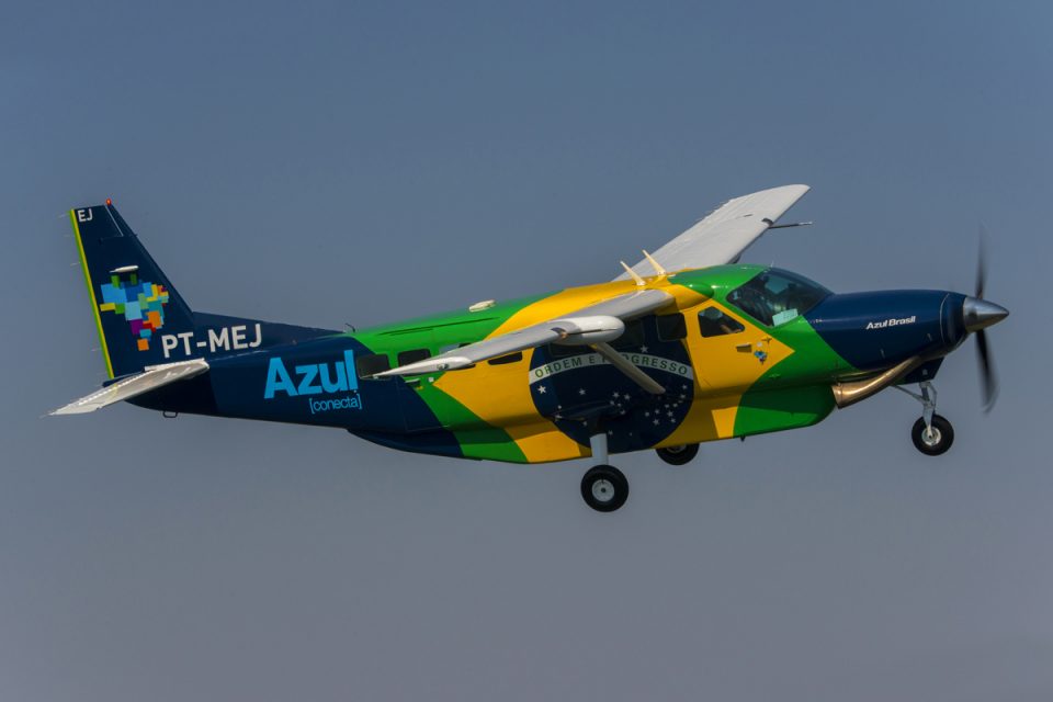 Avião da Azul Conecta
