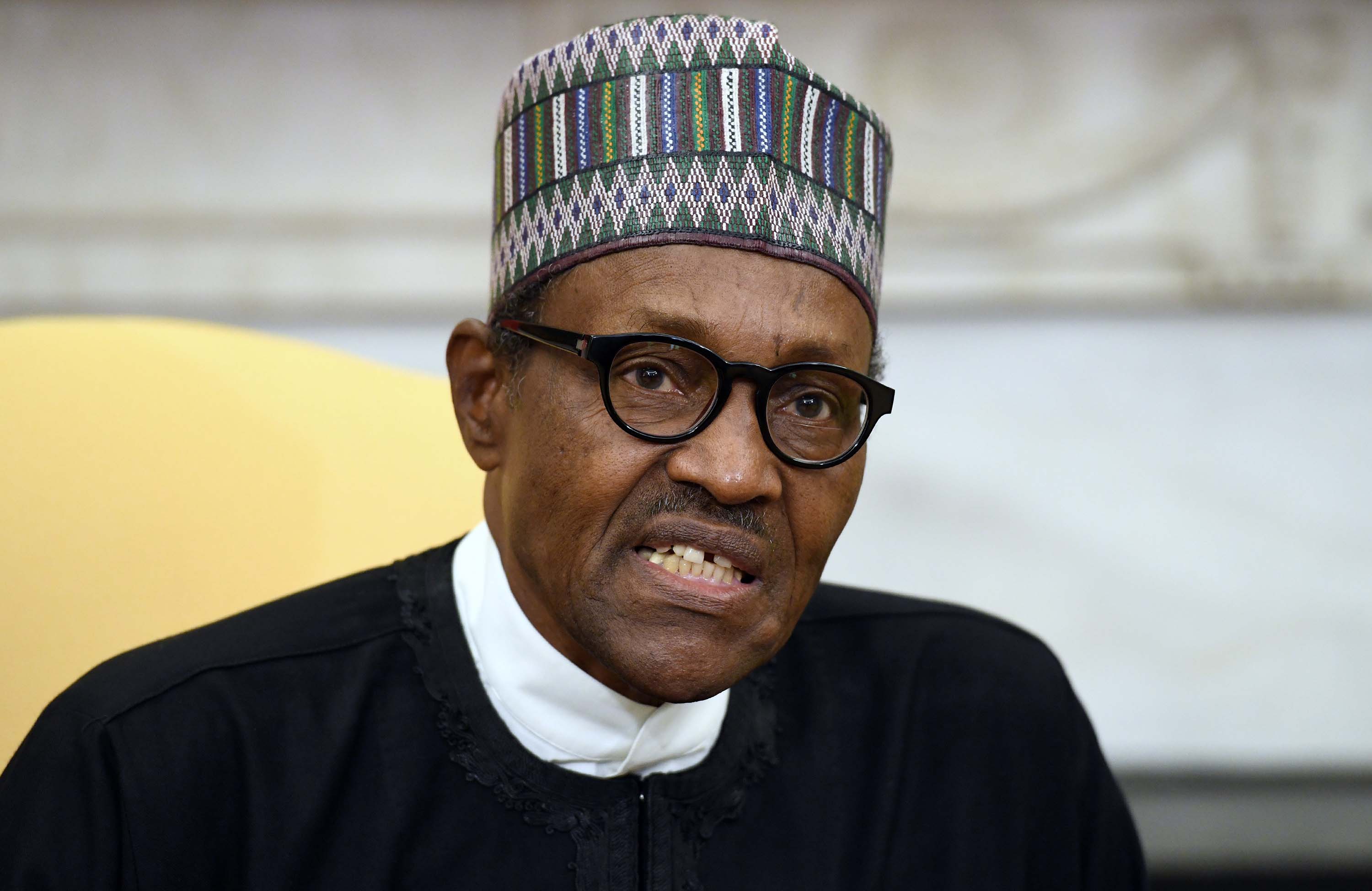 presidente da Nigéria Muhammadu Buhari