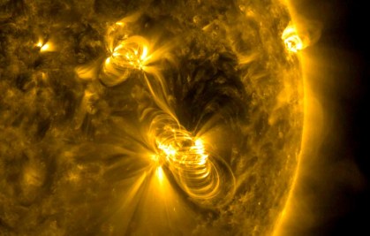 Sol em foto da Nasa