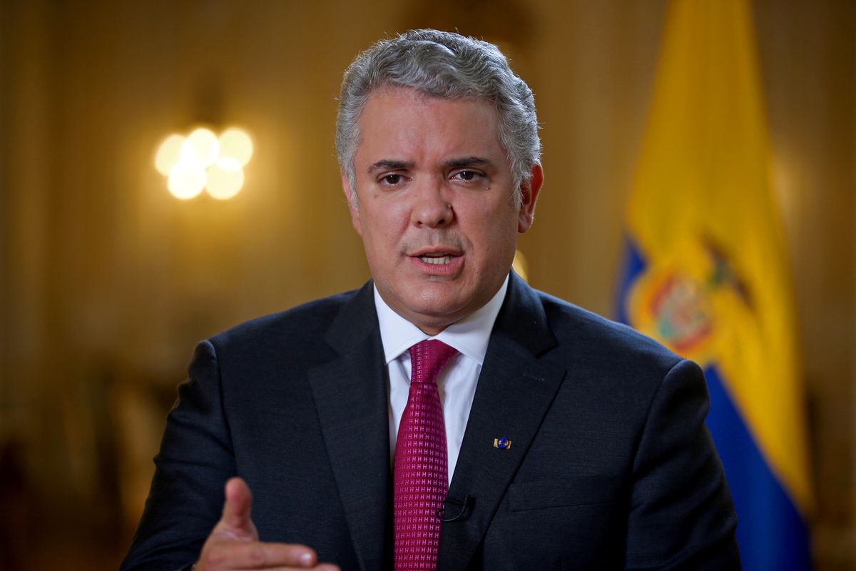 Presidente da Colômbia Ivan Duque 