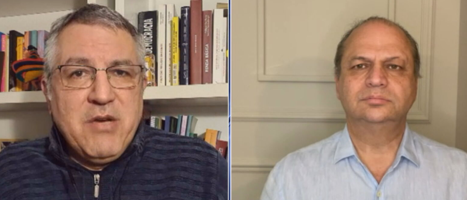 Os deputados Alexandre Padilha (PT-SP) e Ricardo Barros (PP-PR) (06.Jun.2021)