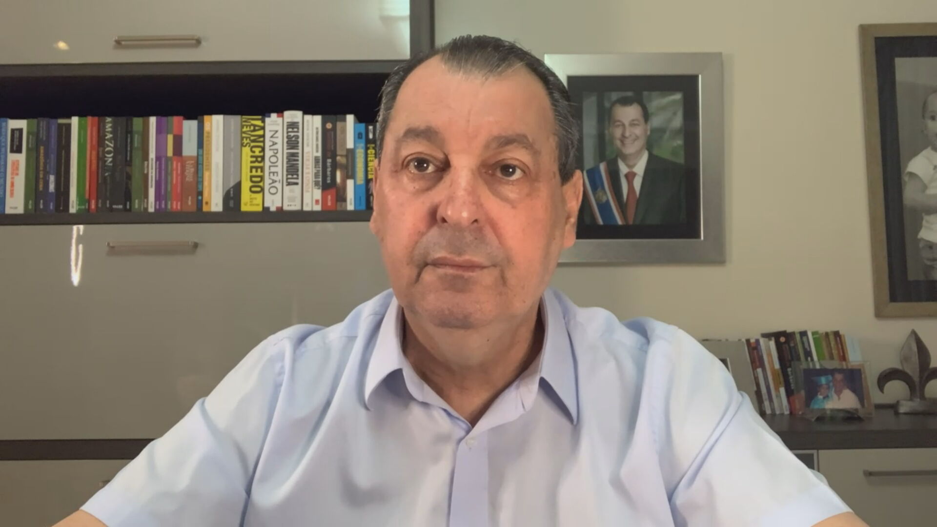 Senador Omar Aziz (PSD-AM), presidente da CPI da Pandemia