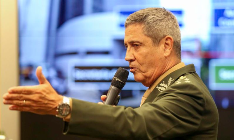 General Walter Souza Braga Netto (14.fev.2020) • Foto: Fabio Rodrigues Pozzebom/Agência Brasil