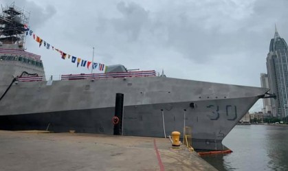 Marinha dos EUA batiza navio de guerra com nome de uma capital estrangeira