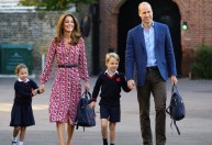 Kate Middleton não foi até Balmoral com William para ficar com os filhos