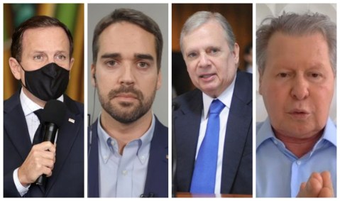 Pré-candidatos às prévias do PSDB nas eleições de 2022