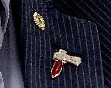 Elcio Franco trocou broche na CPI da Pandemia