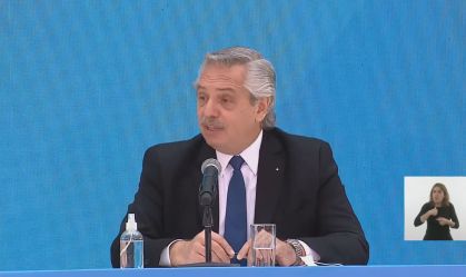 O presidente argentino Alberto Fernández afirmou que é um "europeísta"