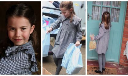 Família real posta fotos para celebrar o 5º aniversário da princesa Charlotte
