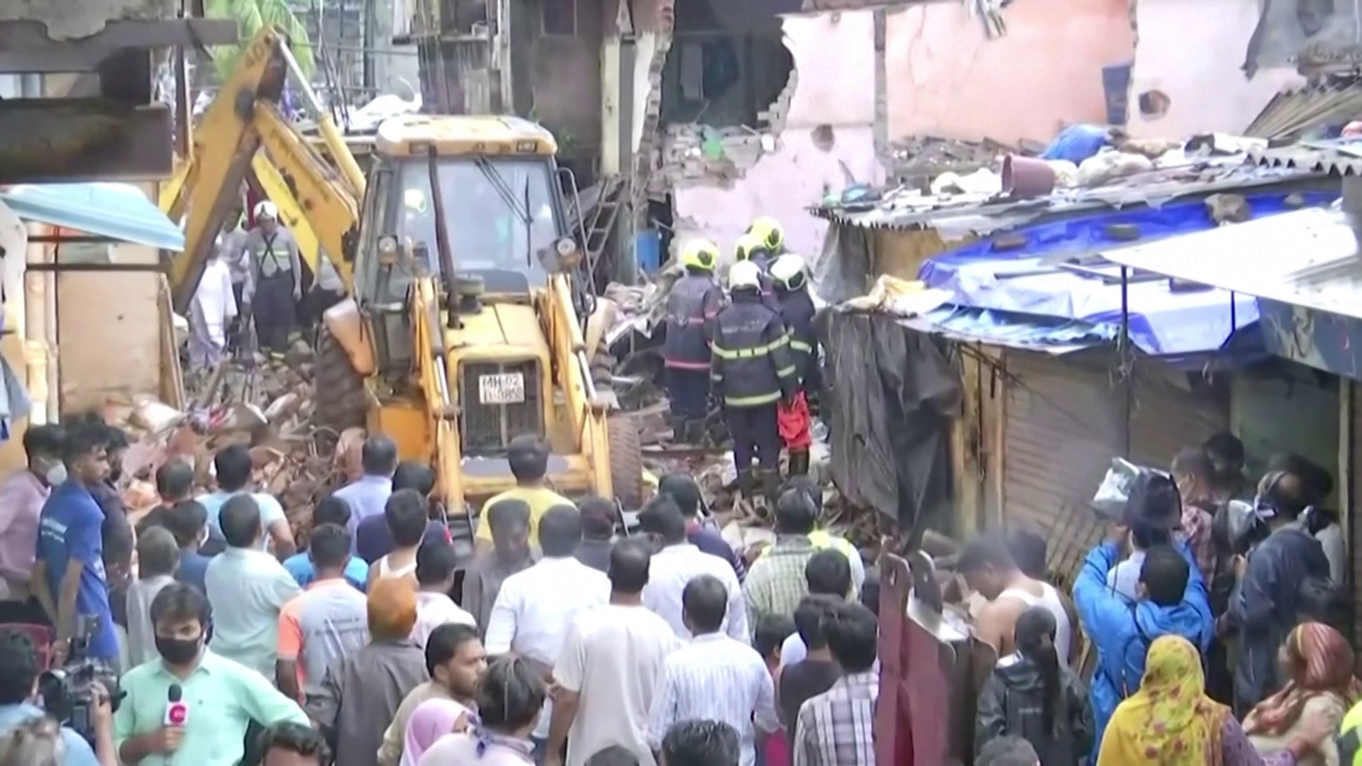 Desabamento de prédio em Mumbai, na Índia, deixou ao menos 11 mortos