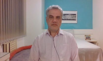 O vice-presidente da SBI, Alberto Chebabo, em entrevista à CNN 