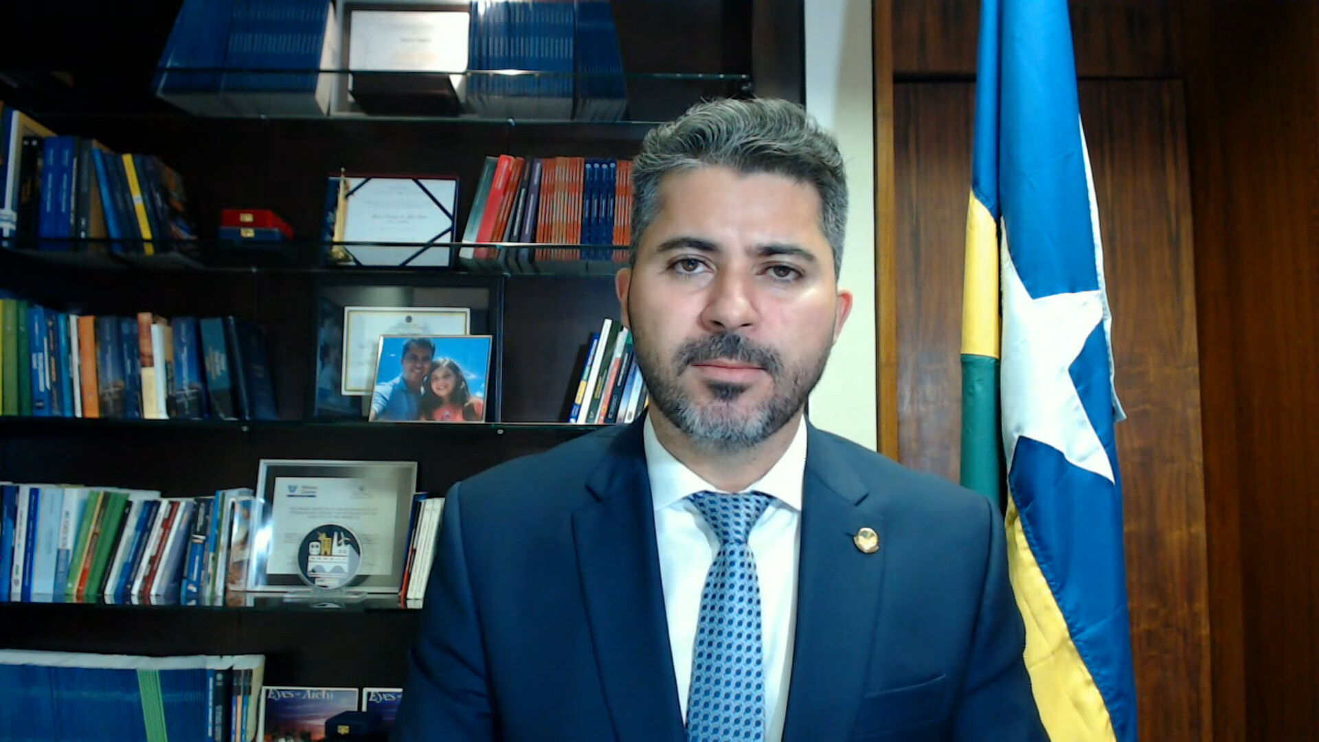 O senador Marcos Rogério (DEM-RO) conversou com a CNN sobre a CPI da Pandemia