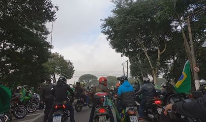 Manifestação de motociclistas pró-Bolsonaro em São Paulo (12-06-2021)