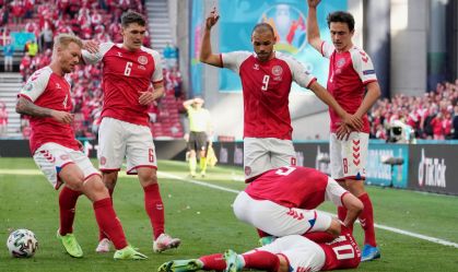 Christian Eriksen, da Dinamarca, tem síncope em jogo da Eurocopa e faz exames