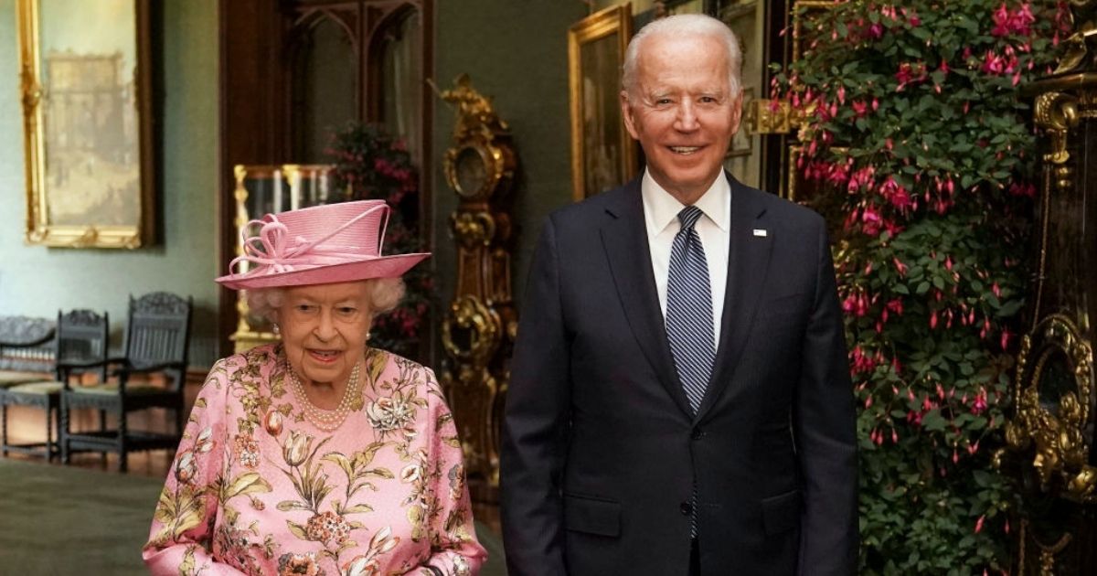 Após reuniões do G7, rainha Elizabeth II recebe o presidente dos EUA Joe Biden
