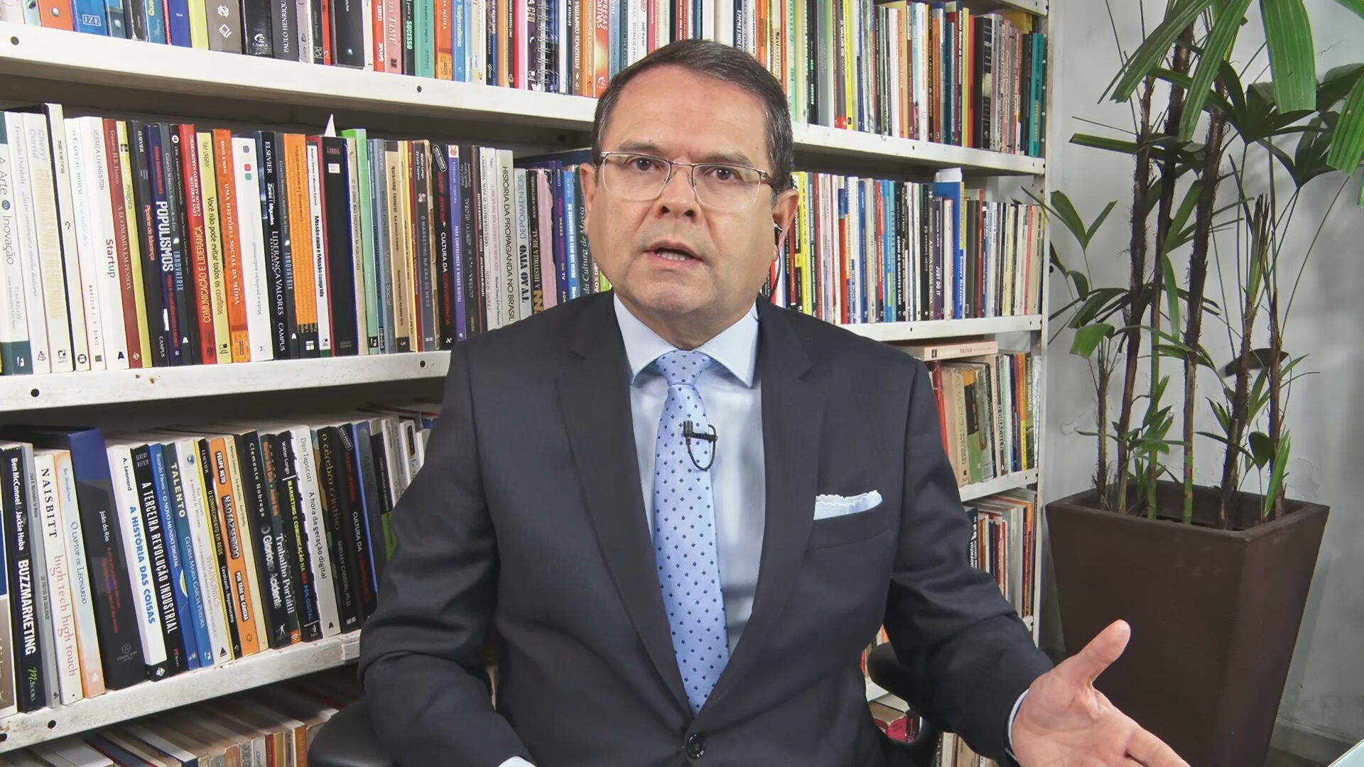 Sidney Rezende no quadro Liberdade de Opinião