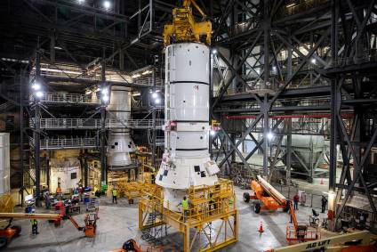 Propulsor do SLS, foguete da Nasa