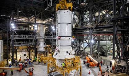 Propulsor do SLS, foguete da Nasa