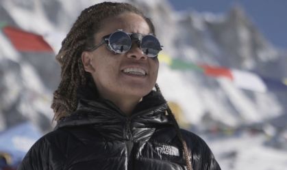 Aretha Duarte se tornou a primeira negra latino-amerina a escalar o Everest