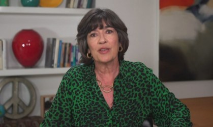 Christiane Amanpour, âncora da CNN, falou sobre diagnóstico de câncer de ovário 