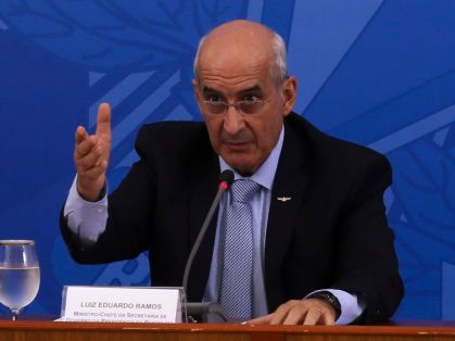 O ministro-chefe da Secretaria de Governo, general Luiz Eduardo Ramos