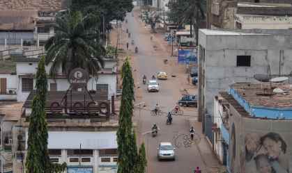 Bangui, capital da República Centro-Africana