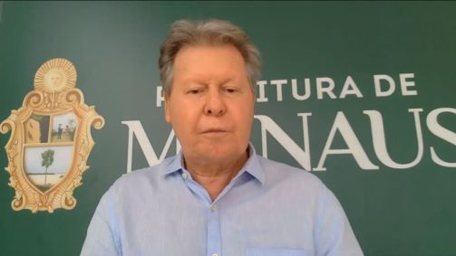 O prefeito de Manaus Arthur Virgílio