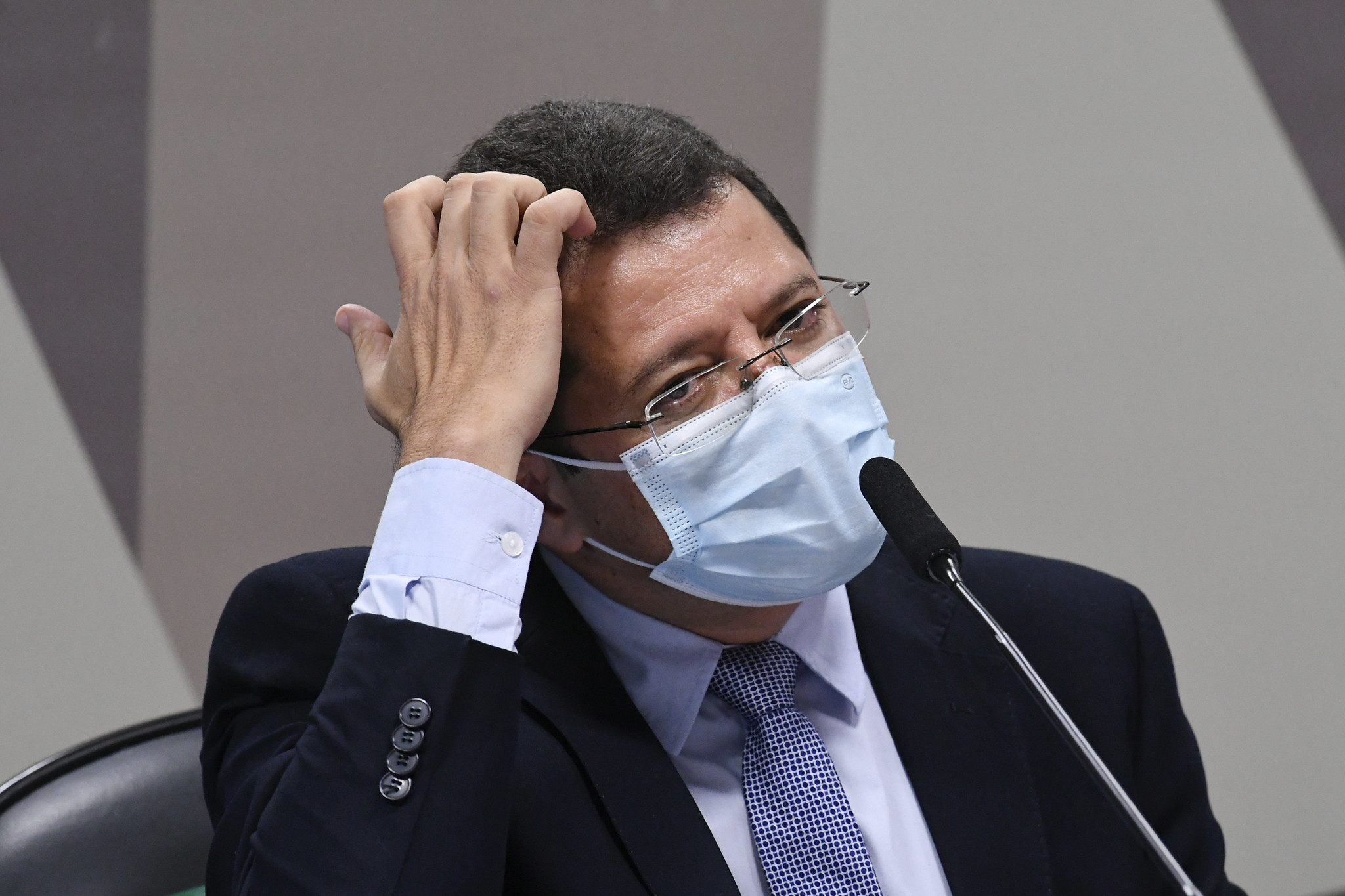 Ex-secretário de Saúde do AM, Marcellus Campêlo depõe à CPI